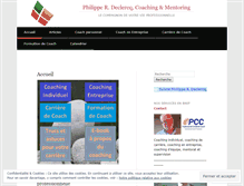 Tablet Screenshot of prdcoaching.com